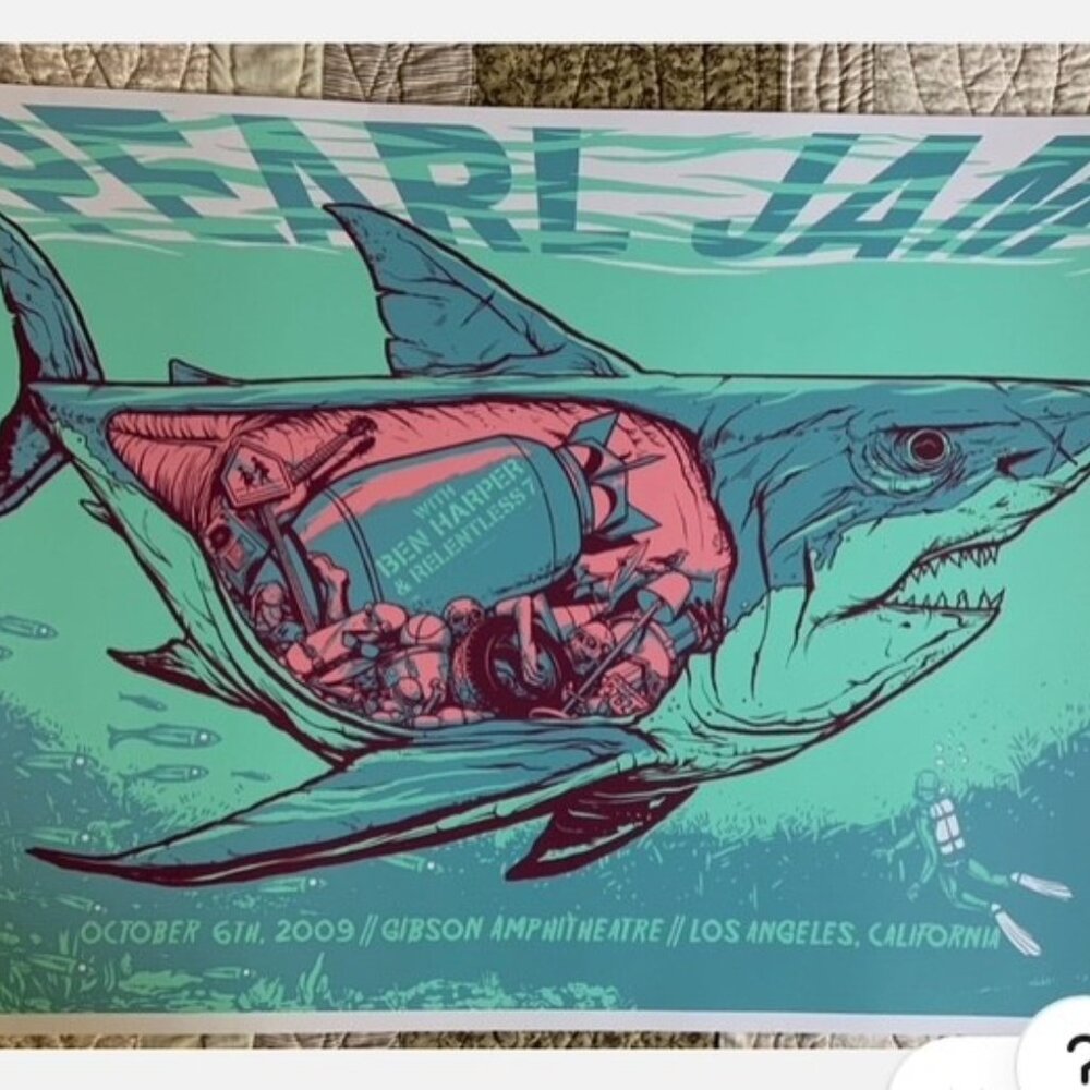 # Pearl Jam One signed by artist